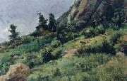 Johann Georg Grimm Trecho de paisagem Spain oil painting artist